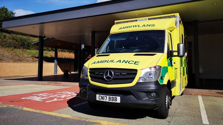 A Welsh ambulance. Pic: iStock