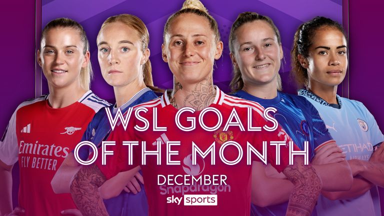 WSL Goal of the month December 2024