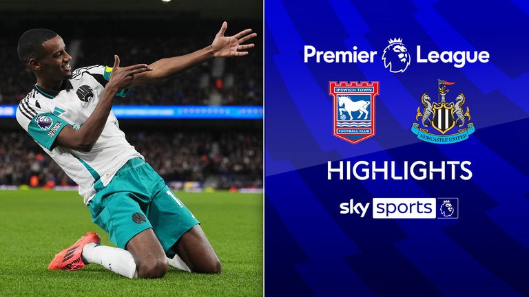 Ipswich Town 0-4 Newcastle | Premier League highlights